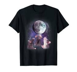 Ratten, die am Mond-Shirt heulen - lustige Ratte T-Shirt von Howling at The Moon Shirt and Apparel Co.