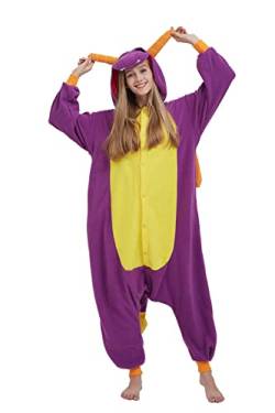 Onesie Jumpsuit Tier Ganzkörper Karneval kostüm Fasching Cosplay Persönlichkeiten Tierkostüm Herren Damen Erwachsene Onesies von Hstyle