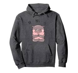 NAMASTE Moo Deng Pullover Hoodie von Huebucket