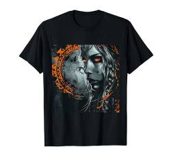 Schildmaid T-Shirt Wikinger Germanen Vikings Schildmaid T-Shirt von Hugin & Munin Shop