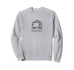 Design of a suitcase to travel Sweatshirt von Hugo Jim