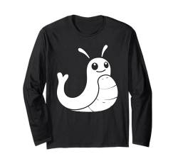 Humor Schnecken Insekt minimalistische einfache Schnecke Langarmshirt von Humor Insektenschnecken Lustige Schnecke