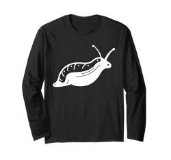 Humor Schnecken Insekt minimalistische einfache Schnecke Langarmshirt von Humor Insektenschnecken Lustige Schnecke