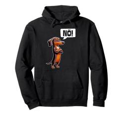 Dickköpfiger Rauhaardackel Nö Dackel Hund Lustiges Hunde Pullover Hoodie von Humorvolle Designs für Rauhaardackel Hundebesitzer