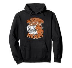 Dackel Rauhaardackel Pullover Hoodie von Hundebesitzer Hund Hundehalter Hunde Hundesport