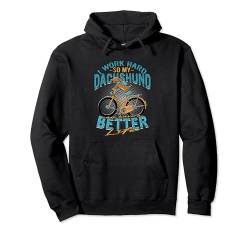 Dackel Rauhaardackel Pullover Hoodie von Hundebesitzer Hund Hundehalter Hunde Hundesport