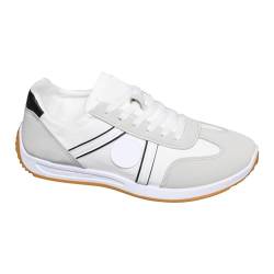 Outdoor Schuhe Herren Herren Elegant Schuhe Männer Tennis Casual Sportschuhe Jungen Elegant Hallenschuhe Breathable Shoes von Hunpta