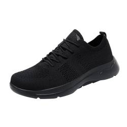 Turnschuhe Herren Jungen Leder Sneaker Men Foam Fußballschuhe Laufschuhe Herren Leder Hausschuhe Breathable Shoes von Hunpta