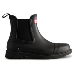 Hunter Boots - Women's Commando Chelsea Boot - Gummistiefel Gr 42 schwarz von Hunter Boots