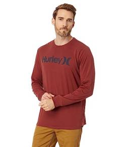 Hurley Herren Evd One and Only Solid Ls T-Shirt, Matador, L von Hurley