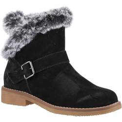 Hush Puppies Damen Hannah Mode-Stiefel, Schwarz, 40.5 EU von Hush Puppies