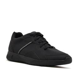 Hush Puppies Herren The Good Trainer Sneaker, Schwarz, 43 EU von Hush Puppies