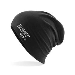 Huuraa Beanie Panama My Love Unisex Wintermütze Black für alle Fans von Panama Panama Geschenk Idee für Freunde und Familie von Huuraa