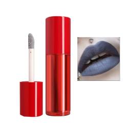 Lippenstift Lipgloss – wasserdichter Lippenstift mit langem Halt | Farbe für Lippen in verschiedenen Farben | Lipgloss für Meetings im Freien Shopping Lipgloss Make-up lang von Huyeruie