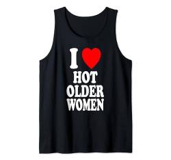 Ich Herz (Liebe) Heiße ältere Frauen Puma MILF Mütter Mama Tank Top von I Heart (Love) Hot Older Women Designs