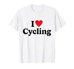 Ich liebe Radfahren T-Shirt von I love Hobbies