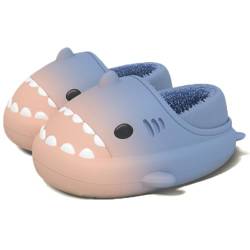 IASKDIN Damen Herren Shark Slippers Winter Wasserdicht Kinder Hai Hausschuhe Warme Flauschige Gefüttert Pantoffeln Indoor Outdoor von IASKDIN