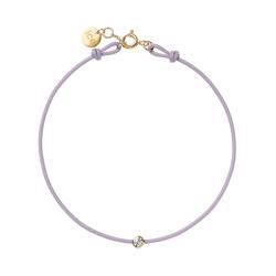 ICE Jewellery - Diamond bracelet - Cord Lilac (021102) von ICE-WATCH