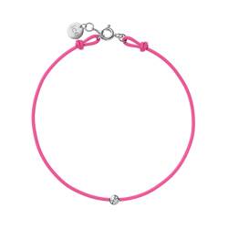 ICE Jewellery - Diamond bracelet - Cord Neon pink (021104) von ICE-WATCH