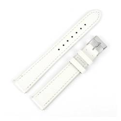 INEOUT Kalbsleder-Armband, 12–22 Mm, Modisches Handgefertigtes Palmenmuster, Echtes Lederarmband For Männer Und Frauen, Länge 18/20/22 Cm(White,16MM_M-120 80MM) von INEOUT