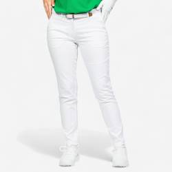 Damen Golfhose Baumwolle - MW500 weiss von INESIS