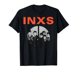 INXS – Peace Sign Pic Black T-Shirt von INXS