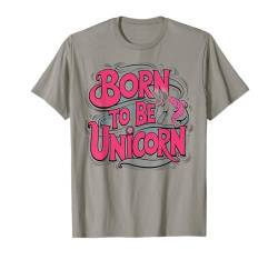 Einhorn Geburtstag Mädchen Outfit Cute Magical Fantasy Regenbogen T-Shirt von IQTEE