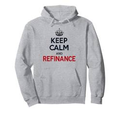 Refinance Calm Homeowner Banker Loan Officer Geschenk Pullover Hoodie von IQTEE