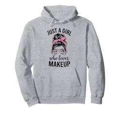 Visagistin Nur ein Mädchen, das Make-up liebt Pullover Hoodie von IQTEE