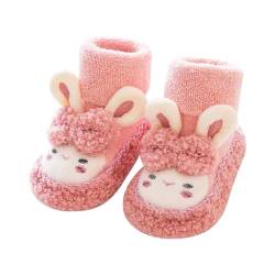 IQYU Schuhe Baby Junge 1 Jahr Winter Niedliche Warme Erste Spaziergang Freizeitschuhe Sommer Damen Schuhe (Pink, 20 Infant) von IQYU
