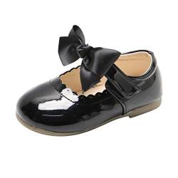 Mary Jane Schuhe Mit Schleife - Prinzessin Schuhe Mädchen Kinderschuhe Baby-Lederschuhe Kinder Sommerschuhe Weiche Sohle Kleinkind Schuhe Turnschuhe Sommer Hochzeitskleid Lauflernschuhe Babyschuhe von IQYU