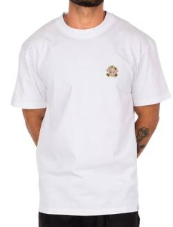 IRIEDAILY Coffeelectric Emb Tee, White, XL von IRIEDAILY