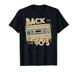 Herren Damen Kinder Vintage Retro Back To 90's Graphic Design T-Shirt von IVRY