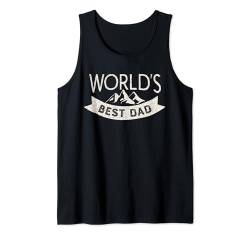 Vatertag Retro Dad World's Best Dad I Mean Father Tank Top von IVRY