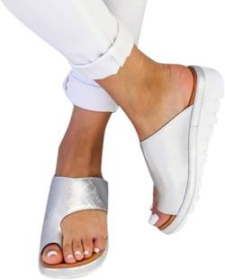 IXII Orthopädische Sandalen Für Frauen Großzehen Knochenkorrektur Offene Zehen Flip Flops Hallux Valgus Bunion Flache Sohle Hausschuhe Sommer Outdoor Wandern Wandern Strand Schuhe von IXII