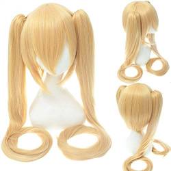 Wig for miku Senbon Sakura Hatsune Snow Hatsune Sakura Hatsune Albino Hatsune Kamomori Sanae cosplay wig color:CY120-2 (Black) von IXITAB