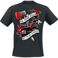 Ice Nine Kills T-Shirt - Hip To Be Scared - S bis 4XL - für Männer - Größe M - schwarz  - Lizenziertes Merchandise! von Ice Nine Kills