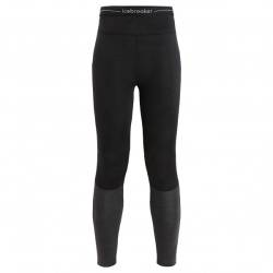 Icebreaker - Women's 125 Zoneknit Leggings - Merinounterwäsche Gr L schwarz von Icebreaker