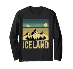 Island Souvenir Urlaub Reisen Männer Frauen Erinnerung Langarmshirt von Iceland Reminder Souvenir