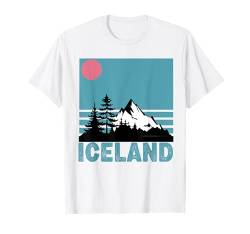 Island Souvenir Urlaub Reisen Männer Frauen Erinnerung T-Shirt von Iceland Reminder Souvenir