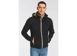 Softshelljacke ICEPEAK "H SOFTSHELLJACKE BIGGS" Gr. 48, schwarz (black) Herren Jacken von Icepeak