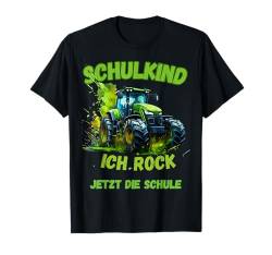 Deutz Traktor, ich rock jetzt die Schule Dorfkinder T-Shirt von Ich Rock jetzt die Schule zum Schulanfang