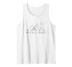 McCall Idaho | McCall Mountain | McCall ID Abstrakt Tank Top von Idaho Mountain Apparel Co.