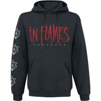 In Flames Kapuzenpullover - Foregone Cover - S bis 3XL - für Männer - Größe 3XL - schwarz  - Lizenziertes Merchandise! von In Flames