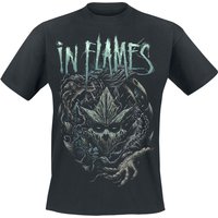 In Flames T-Shirt - In Chains We Trust - S bis 3XL - für Männer - Größe XL - schwarz  - Lizenziertes Merchandise! von In Flames