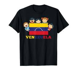 Kinder Venezuela Flagge Hispanic Heritage Month T-Shirt von InGENIUS Hispanic Heritage Month Hemden