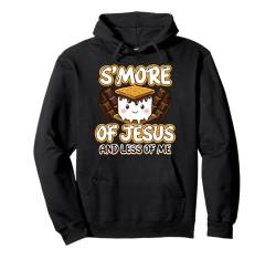 Christlicher Camping Smore Jesus Less Me Lustiger Religiöser Pullover Hoodie von InGENIUS Lustige Camper Shirts & Geschenke