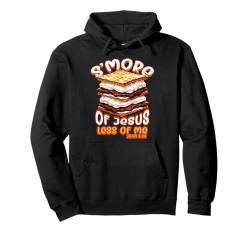 Christlicher Camping Smore Jesus Less Me Lustiger Religiöser Pullover Hoodie von InGENIUS Lustige Camper Shirts & Geschenke