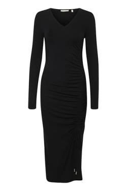 InWear Damen Women's Dress Feminine Silhouette with Long Sleeve Kleid, Schwarz, Large von InWear