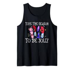 Toys The Season To Be Jolly Raunchy Damen Peinlich Tank Top von Inappropriate Humor Co.